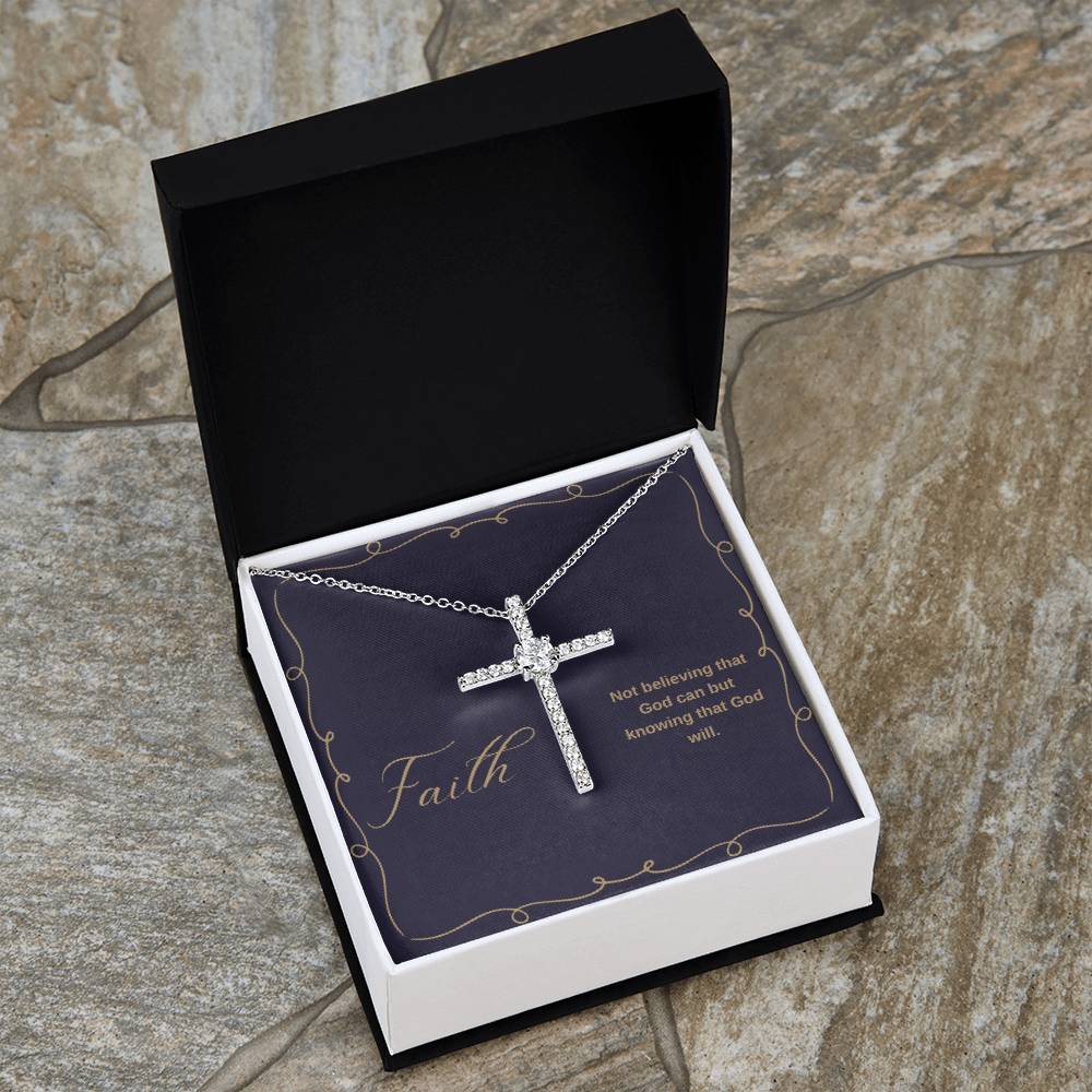 Faith "CZ Cross" Necklace