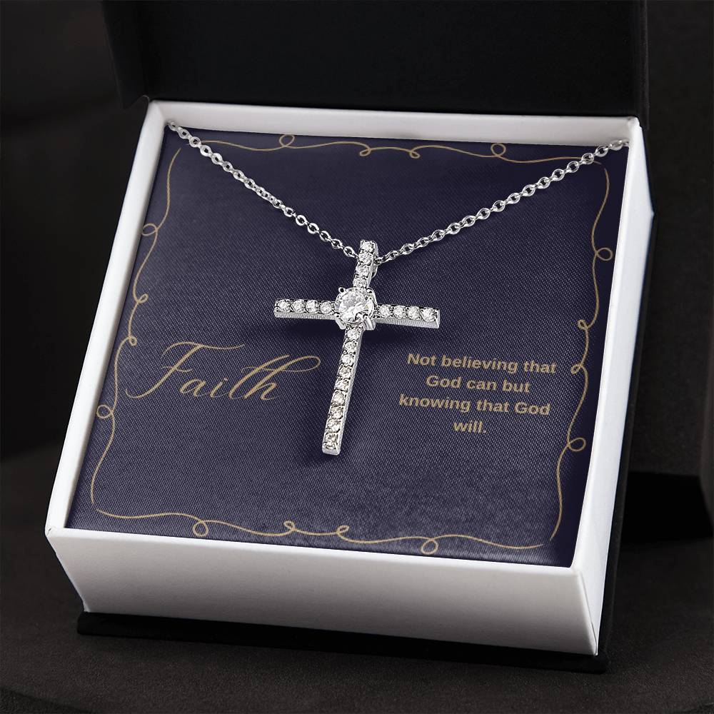 Faith "CZ Cross" Necklace