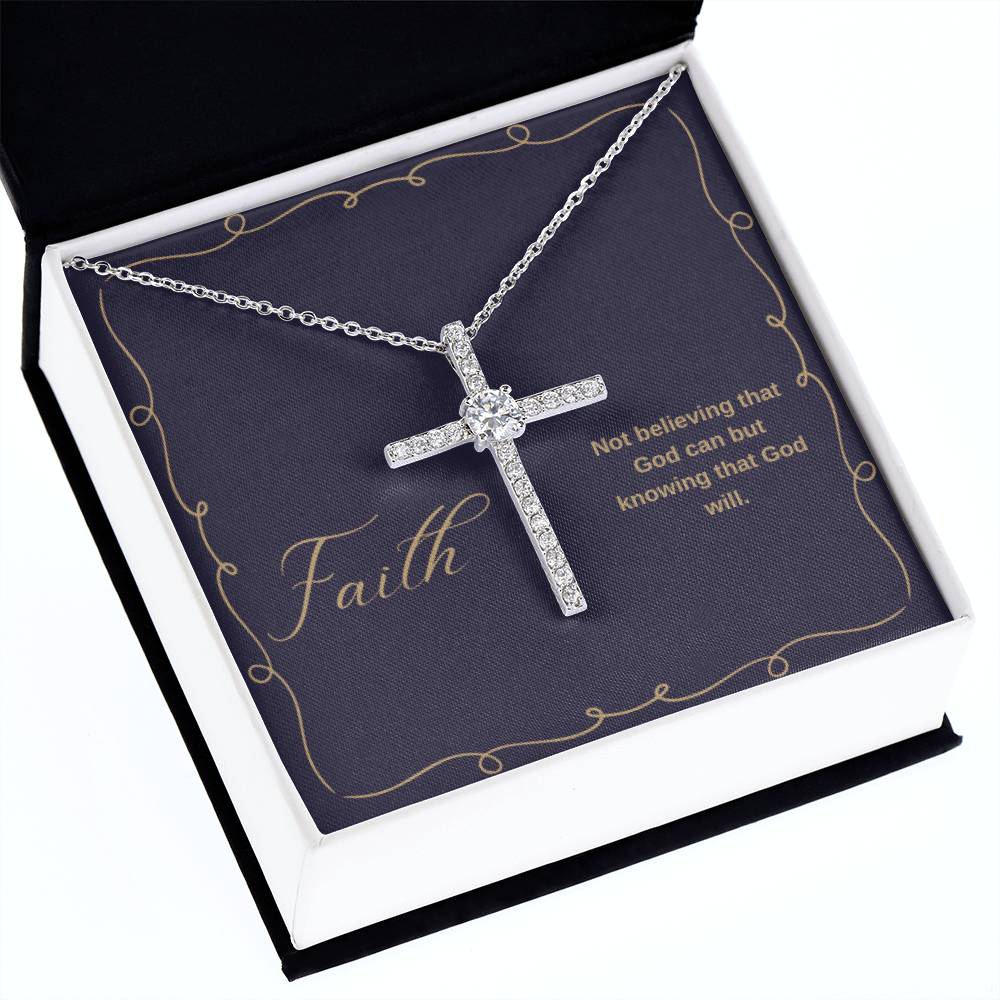 Faith "CZ Cross" Necklace