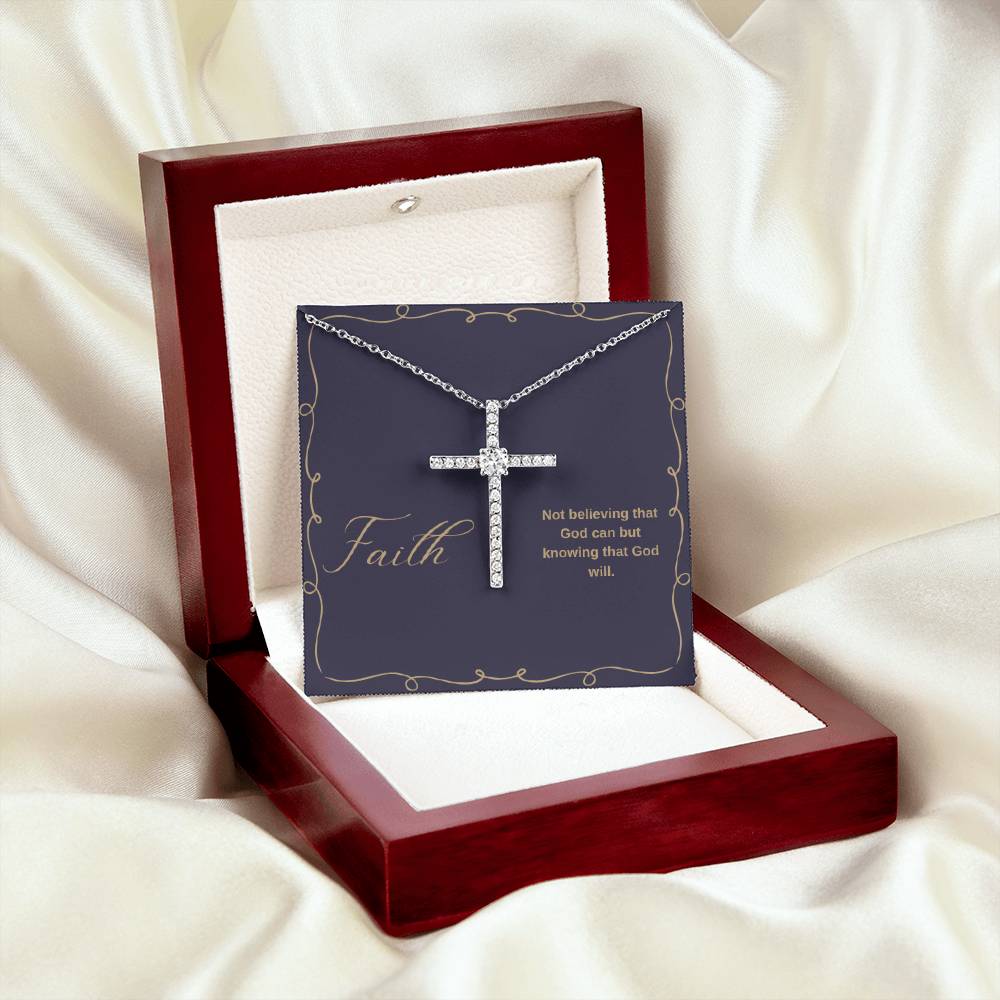 Faith "CZ Cross" Necklace