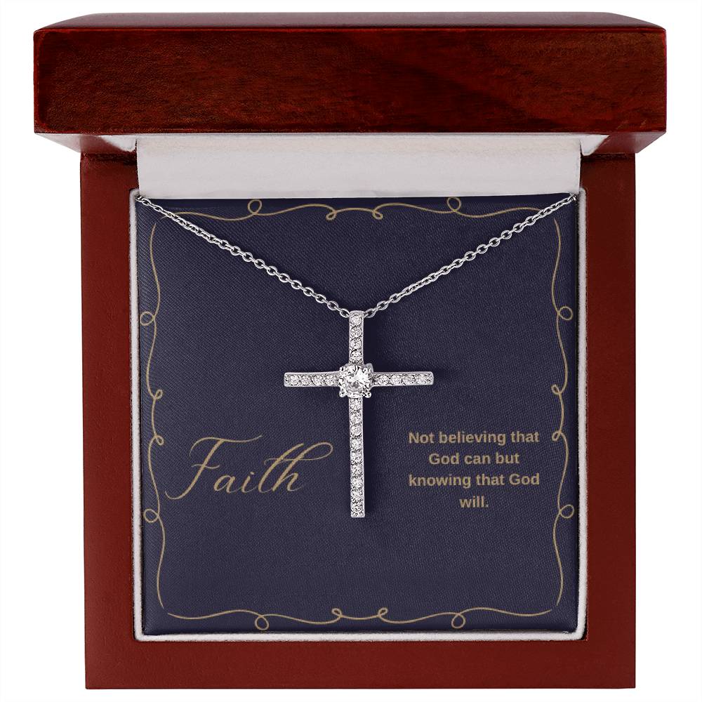 Faith "CZ Cross" Necklace