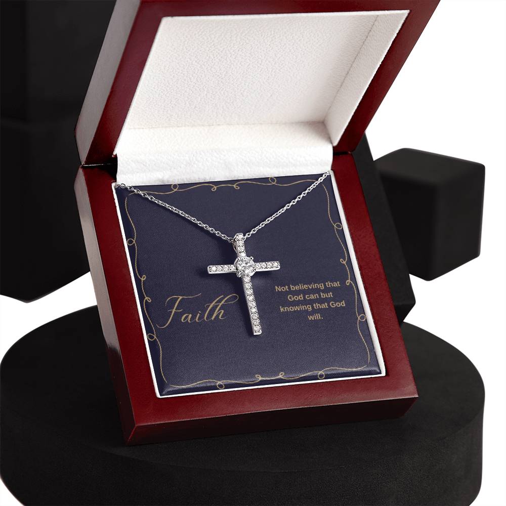 Faith "CZ Cross" Necklace